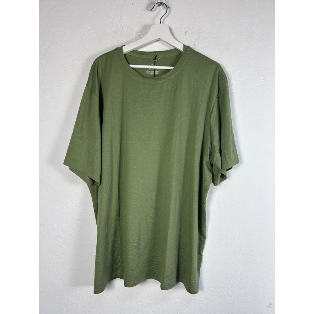 REI Co-Op Sahara Mens Harvest Sage Heather T-Shirt XXL Short Sleeve Stretch New